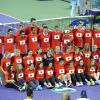 La grande famille du tennis s'est mobilisée pour récolter des fonds pour les victimes du Japon à Miami le 25 mars 2011
