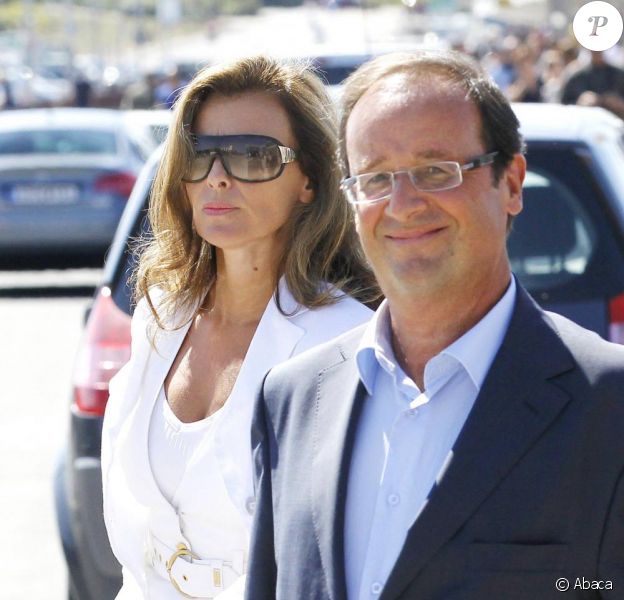 Valérie Trierweiler, la compagne de François Hollande