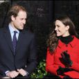 Le Prince William et Kate Middleton le 25 février 2011. 