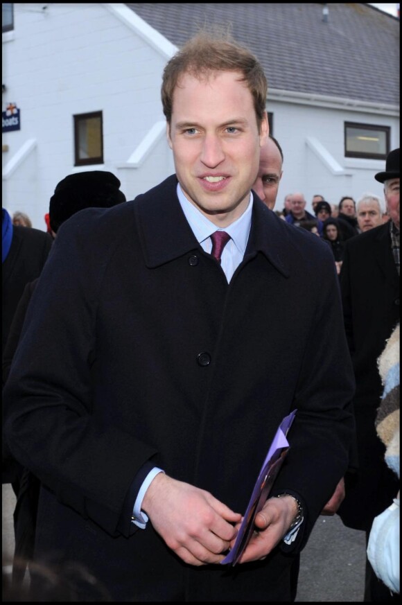 Le Prince William le 24 février 2011.