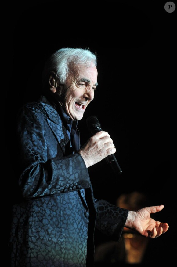 Charles Aznavour, Anvers en Belgique, le 26 mai 2011.