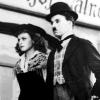 Le couple Charlie Chaplin et Paulette Goddard dans Le Dictateur
