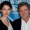 Daniel Auteuil et Astrid Berges-Frisbey à l'occasion du 1er Festival International du Film de Boulogne-Billancourt, à Paris, le 1er avril 2011.