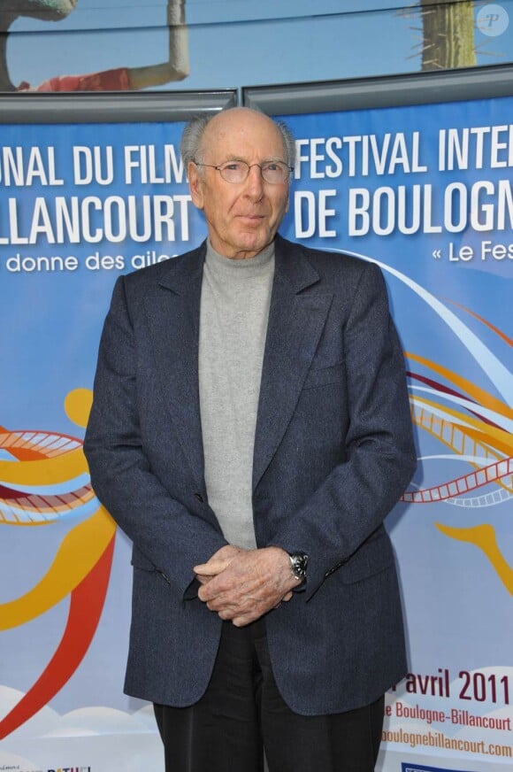 Claude Pinoteau à l'occasion du 1er Festival International du Film de Boulogne-Billancourt, à Paris, le 1er avril 2011.