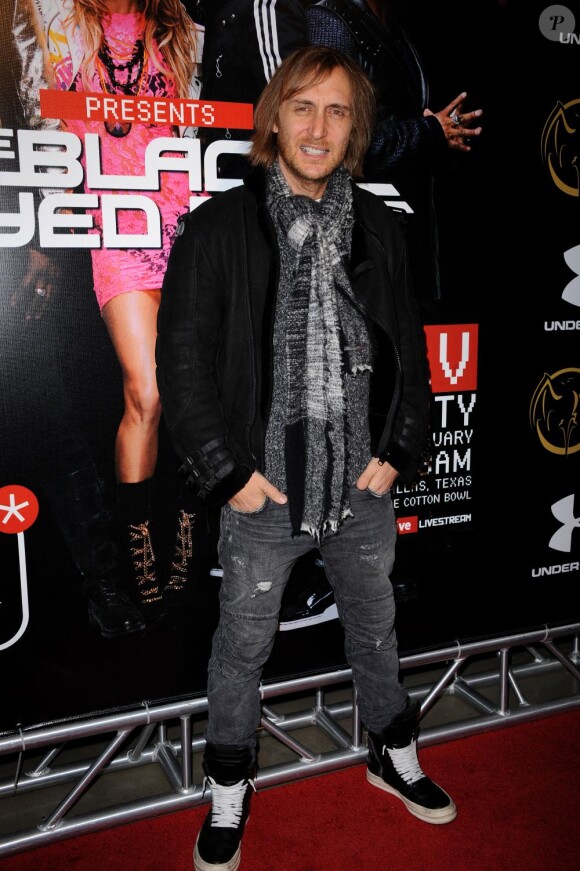 David Guetta à Dallas le 4 février 2011