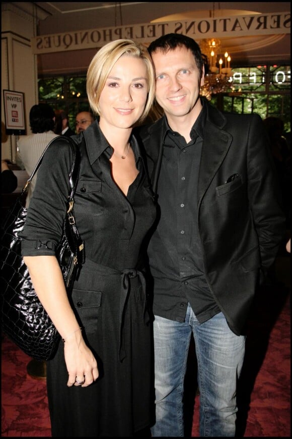 Thomas Hugues et Laurence Ferrari, son ex-femme, en 2007.