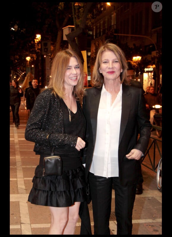 Marie-Josée Croze et Nicole Garcia lors du Festival du film français d'Athènes le  5 avril 2011