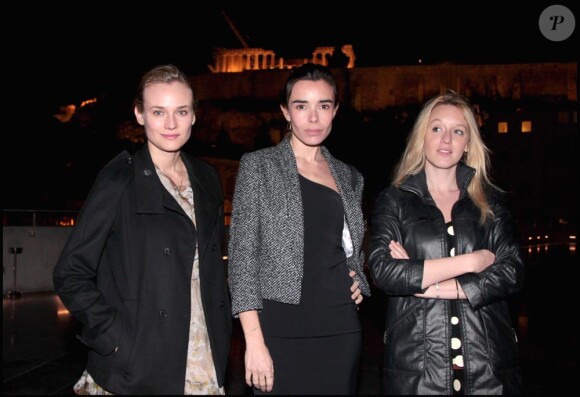 Diane Kruger, Ludivine Sagnier et Elodie Bouchez lors du Festival du film français d'Athènes le 5 avril 2011