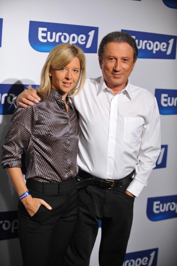 Michel Drucker et Wendy Bouchard ont déjà collaboré sur Europe 1.