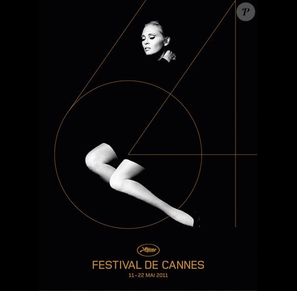 L'affiche du festival de Cannes 2011 - 64e édition