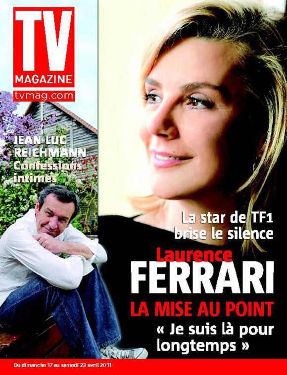 Laurence Ferrari en couverture de Tv Magazine