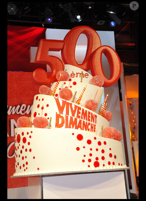 Vivement Dimanche fête sa 500ème émission ! (enregistré le 13 avril pour une diffusion le 17 avril 2011)