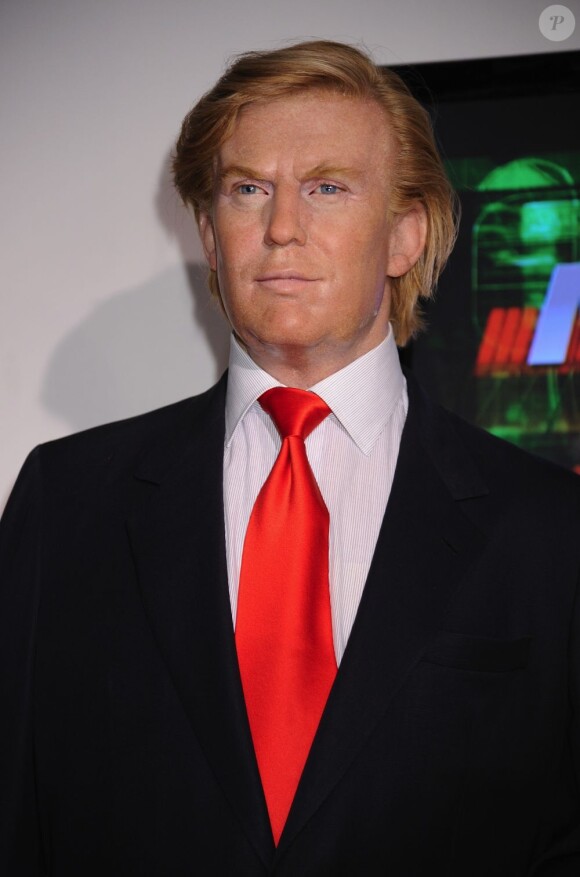 La statue de cire de Donald Trump au musée Madame Tussauds à New York, le 20 avril 2011
