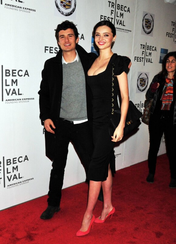 Orlando Bloom et son épouse Miranda Kerr, un couple au top pour la première de The Good Doctor le 22 avril à New York