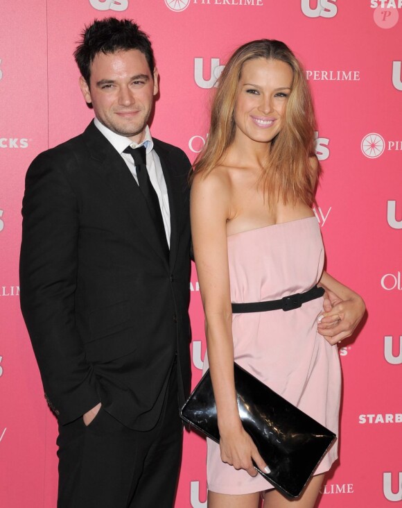 Petra Nemcova et son fiancé Jamie Belman lors de la soirée US Weekly à l'Hôtel Eden à Hollywood le 26 avril 2011