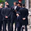 David et Victoria Beckham au mariage du prince William et de Kate Middleton, le 29 avril 2011, à Westminster (Londres).