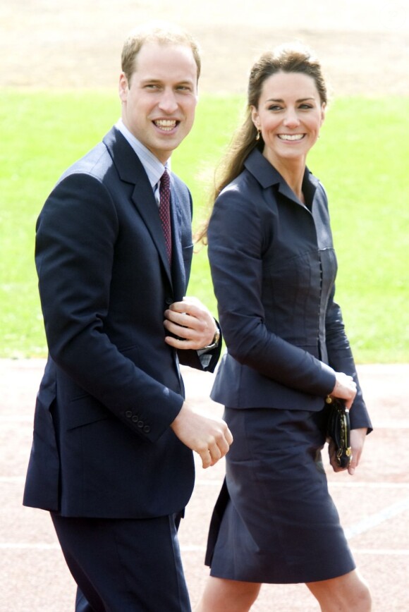 Kate et William, le 11 avril 2011.