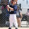 Quand il joue au baseball, Sean Preston, cinq ans, fils de Britney Spears et Kevin Federline, se donne à fond ! Photo prise le samedi 30 avril à Los Angeles.