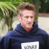 Sean Penn fait son jogging, le 17 avril 2011.