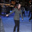 Pippa Middleton fait du patin à glace à Londres, en novembre 2010. 