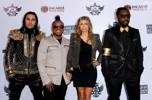 Les Black Eyed Peas à Los Angeles en février 2011