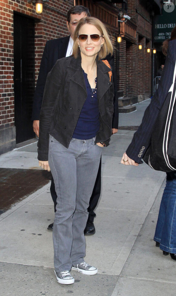 Jodie Foster lors de l'enregistrement de l'émission de Wendy Williams le 5 mai 2011 à New York