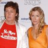 Paul McCartney et Heather Mills, à Los Angeles, le 15 novembre 2005.