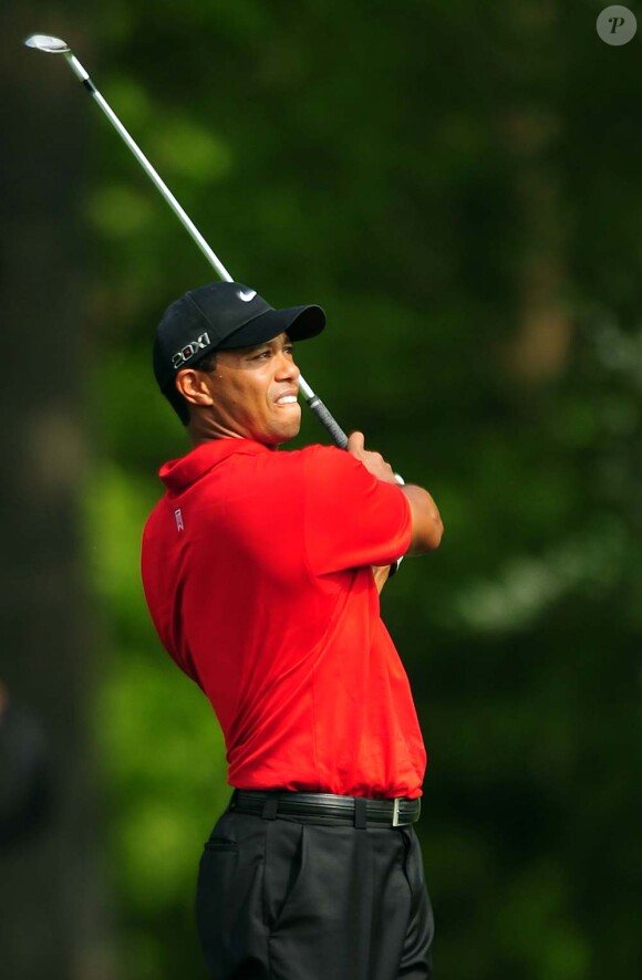 Le golfeur américain Tiger Woods, Masters d'Augusta, le 10 avril 2010.