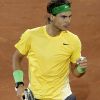 Rafael Nadal bat Roger Federer aux Masters 1000 de Madrid en demi-finale, le 7 mai 2011