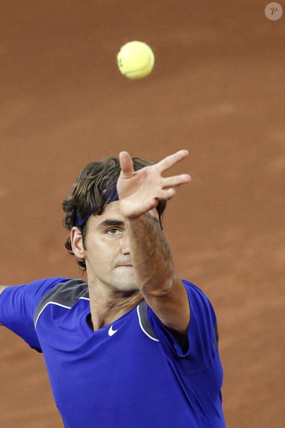 Roger Federer est battu par Nadal aux Masters 1000 de Madrid, le 7 mai 2011