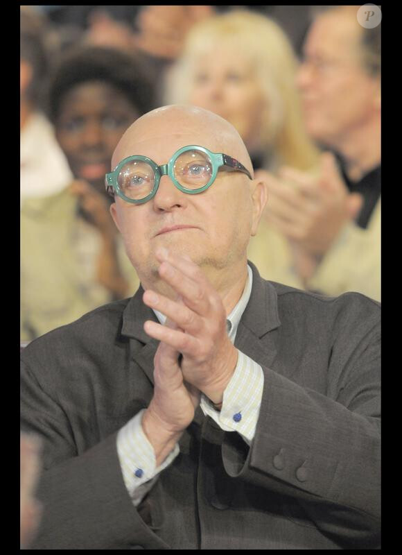 Jean-Pierre Coffe sur le plateau de Vivement Dimanche le 5 décembre 2010.