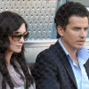 La sublime paz Vega au côté de son mari Orson Salazar à l'occasion de la finale du tournoi ATP de Madrid, le 8 mai 2011.