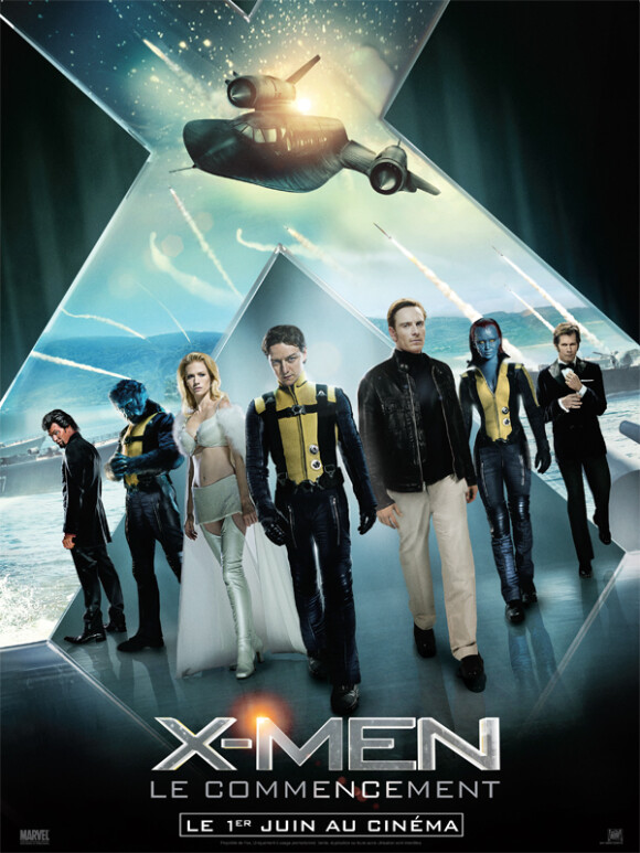 L'affiche du film X-Men Le commnecement