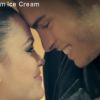 Rachel Bilson et Baptiste Giabiconi, très complices dans le troisième spot de pub de la campagne Magnum par Karl Lagerfeld