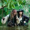 Penélope Cruz et Johnny Depp dans Pirates des Caraïbes 4