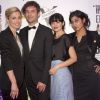 L'équipe du film Bonsai Julie Gayet, Diego Noguera, Natalia Galgani, Gabriela Arancibia lors de la soirée du film Bonsai le samedi 14 mai à la Villa Schweppes à Cannes lors du 64e Festival de Cannes
