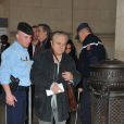 Guy Béart arrive au Palais de Justice de Paris, le 22 mars 2011. 