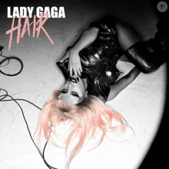 Lady Gaga - pochette du single Hair - mai 2011