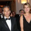 Paul et Luana Belmondo lors du dîner au Carlton après l'hommage au festival de Cannes de Jean-Paul Belmondo le 17 mai 2011