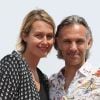 Luana et Paul Belmondo sur la plage du Majestic 64 à Cannes le 19 mai 2011