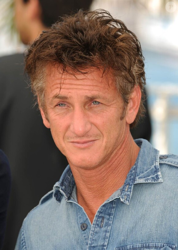Sean Penn à l'occasion du photocall de There Must Be The Place, présenté en compétition lors du 64e Festival de Cannes, le 20 mai 2011.