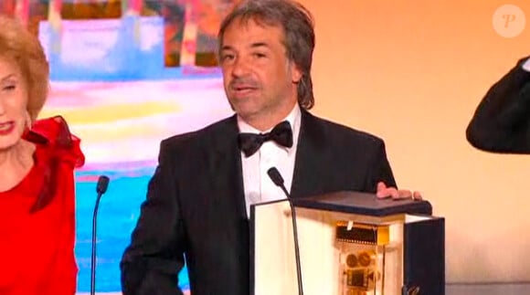 Pablo Giorgelli le réalisateur du film Las Acacias lors de la cérémonie de clôture du 64ème Festival de Cannes le 21 mai 2011