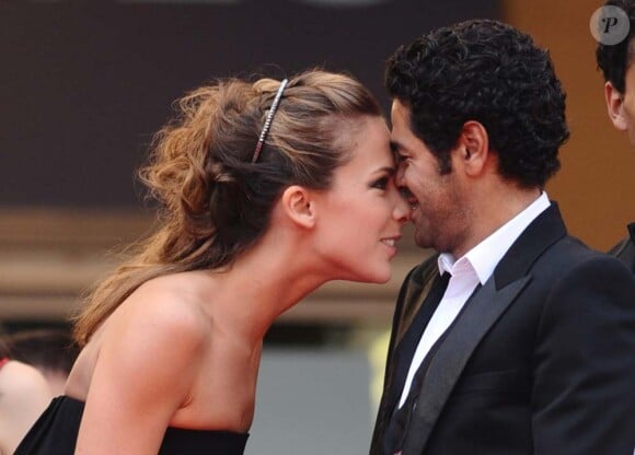 Melissa Theuriau et Jamel Debbouze, festival de Cannes, le 21 mai 2010.