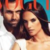 Alessandra Ambrosio pose avec son mari, le séduisant Jamie Mazur en Une du prochain numéro du Vogue allemand.