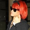 Rihanna à l'aéroport de Los Angeles, le 27 mai 2011. Elle est en mode décontraction !