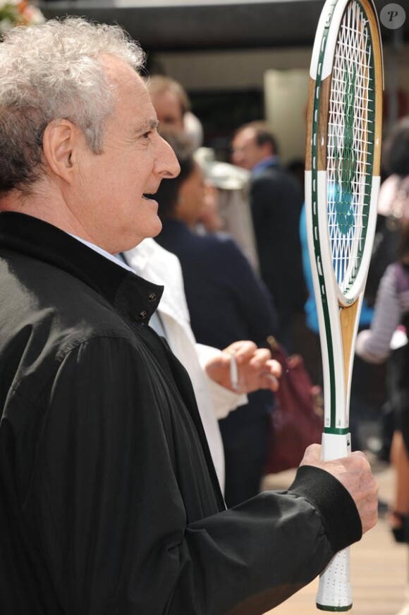 Daniel Prévost, lors du tournoi de Roland-Garros, à Paris, le 28 mai 2011.