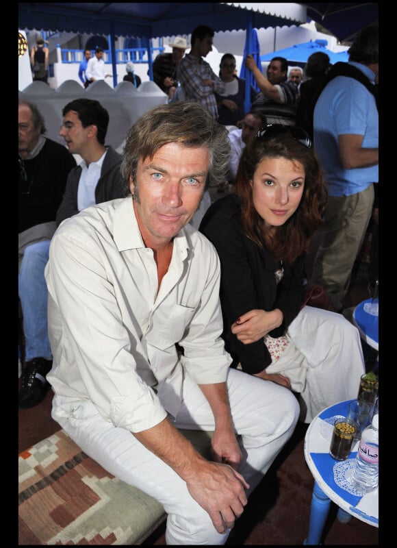 Philippe Caroit et Hélène Degy au cours du voyage du Jasmin, en Tunisie le 8 mai 2011.