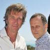 Philippe Caroit et Charles Berling au cours du voyage du Jasmin, en Tunisie le 8 mai 2011.