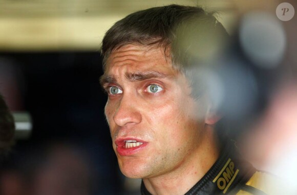 Le pilote Vitaly Petrov, ici en Espagne en mai 2011, a été victime d'un accident lors du GP de Monaco, le 29 mai 2011.