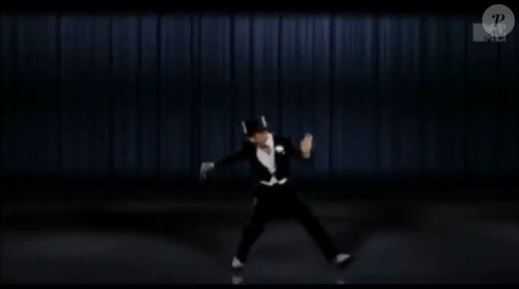 Nick Cannon en Fred Astaire dans son clip Famous